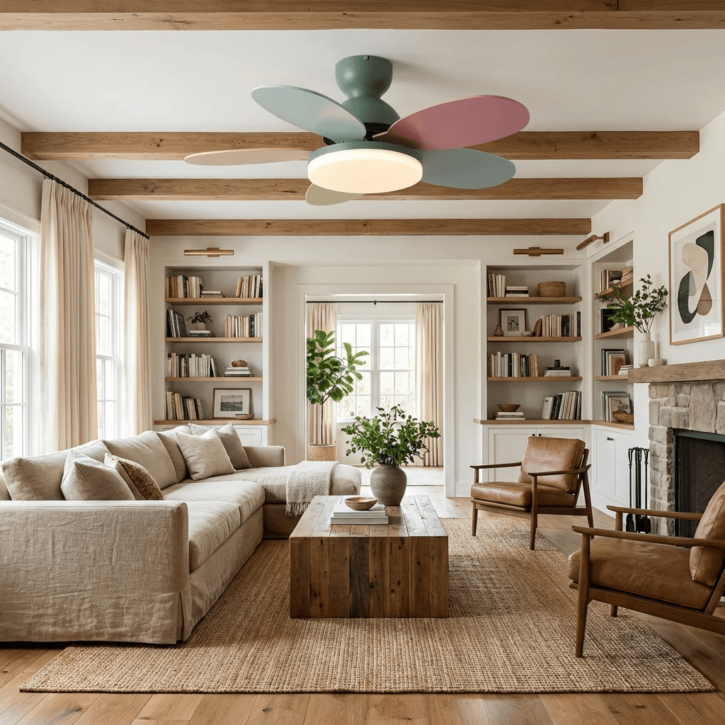 Petalo Ceiling Fan Light - Vakkerlight