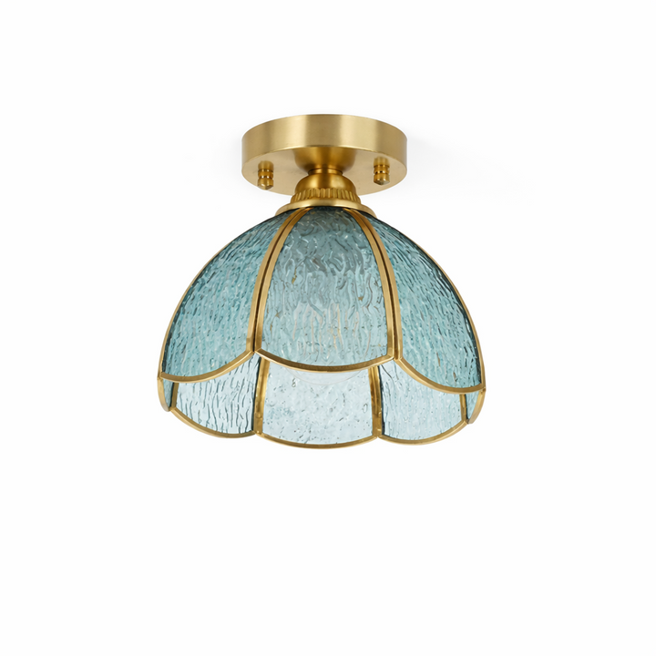 Tiffany Blumen-Deckenlampe