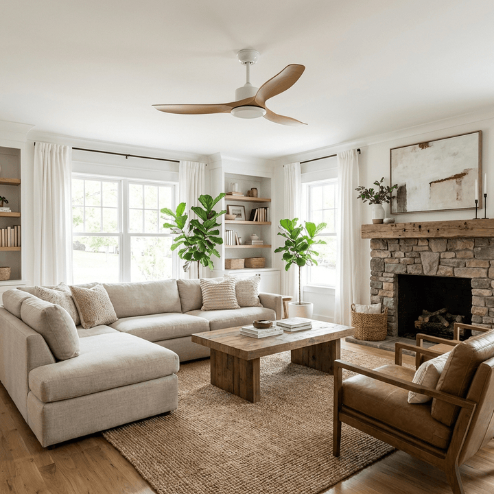 Amelia Ceiling Fan - Vakkerlight