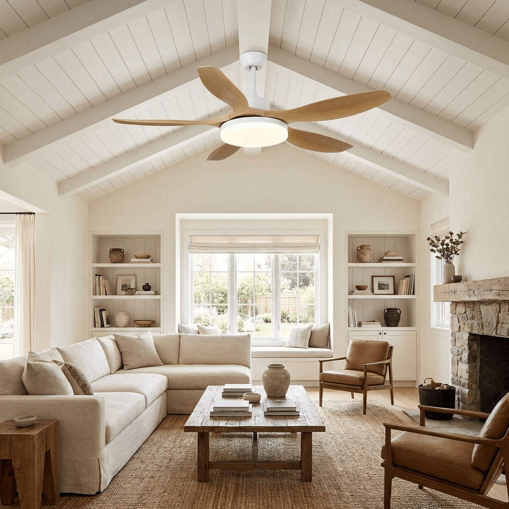 Keltis 48"/52" Ceiling Fan Light - Vakkerlight