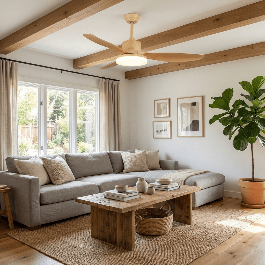 Keltis 48"/52" Ceiling Fan Light - Vakkerlight