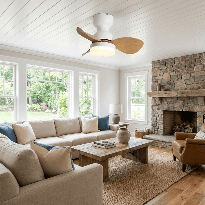 Aeroleaf Ceiling Fan Light - Vakkerlight