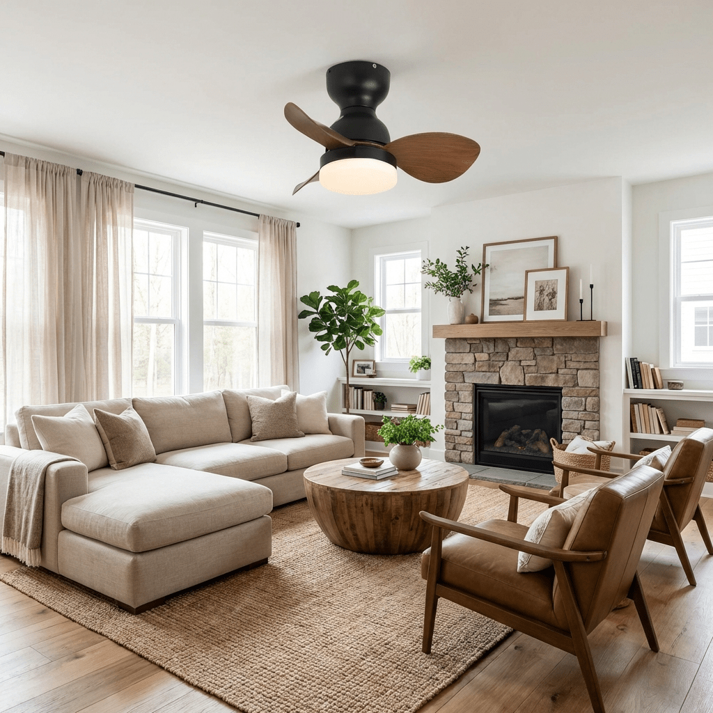 Aeroleaf Ceiling Fan Light - Vakkerlight