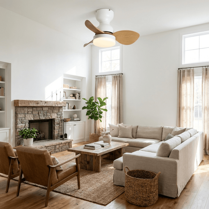 Aeroleaf Ceiling Fan Light - Vakkerlight