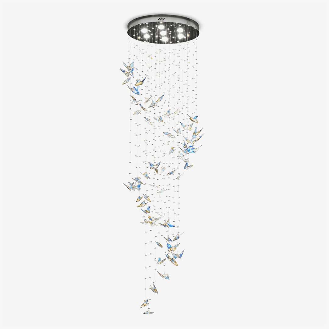 Crystalwing Butterfly Chandelier - Vakkerlight
