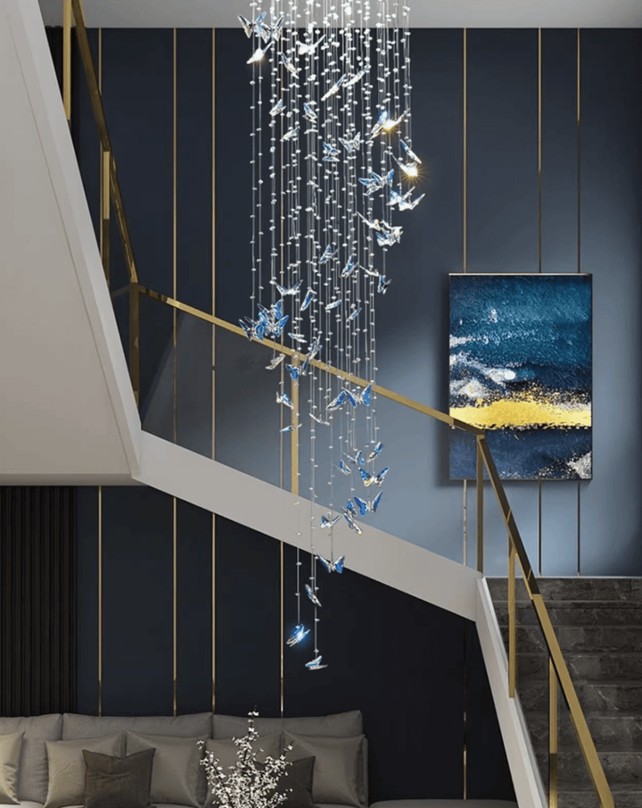 Crystalwing Butterfly Chandelier - Vakkerlight
