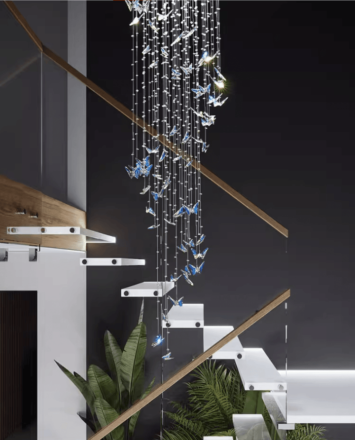 Crystalwing Butterfly Chandelier - Vakkerlight