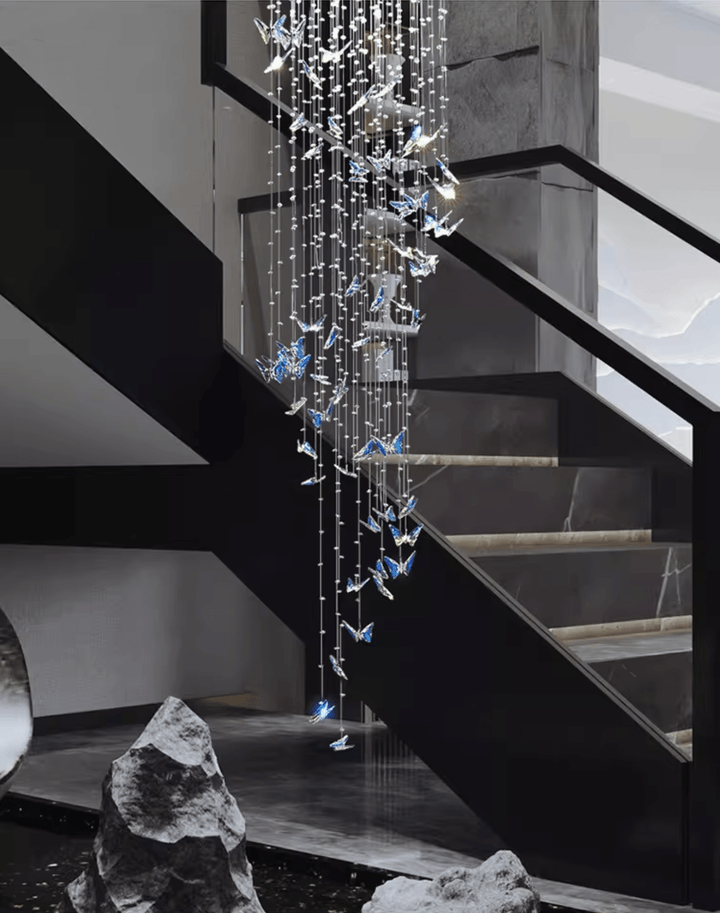 Crystalwing Butterfly Chandelier - Vakkerlight