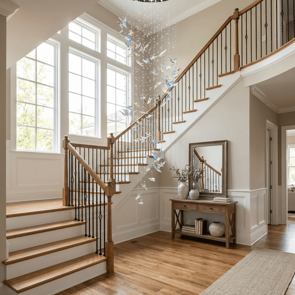 Crystalwing Butterfly Chandelier - Vakkerlight