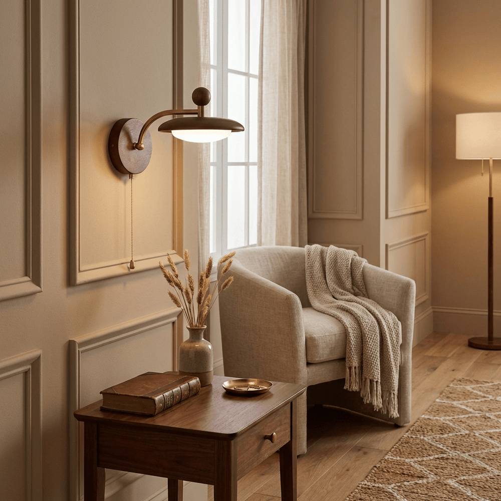 Arcwood Saucer Wall Lamp - Vakkerlight