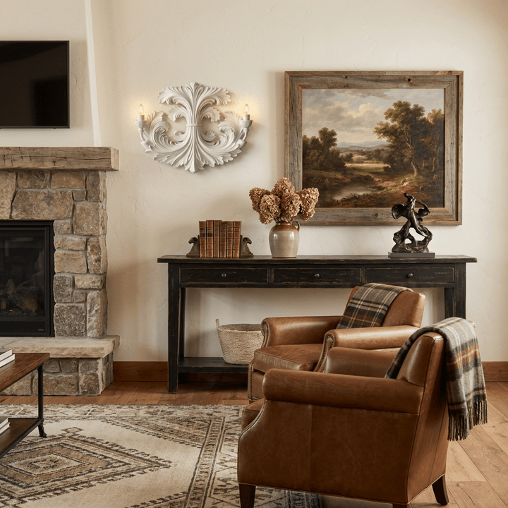 Baroque Blossom Wall Sconce - Vakkerlight