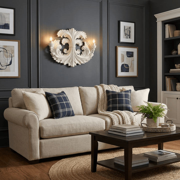 Baroque Blossom Wall Sconce - Vakkerlight