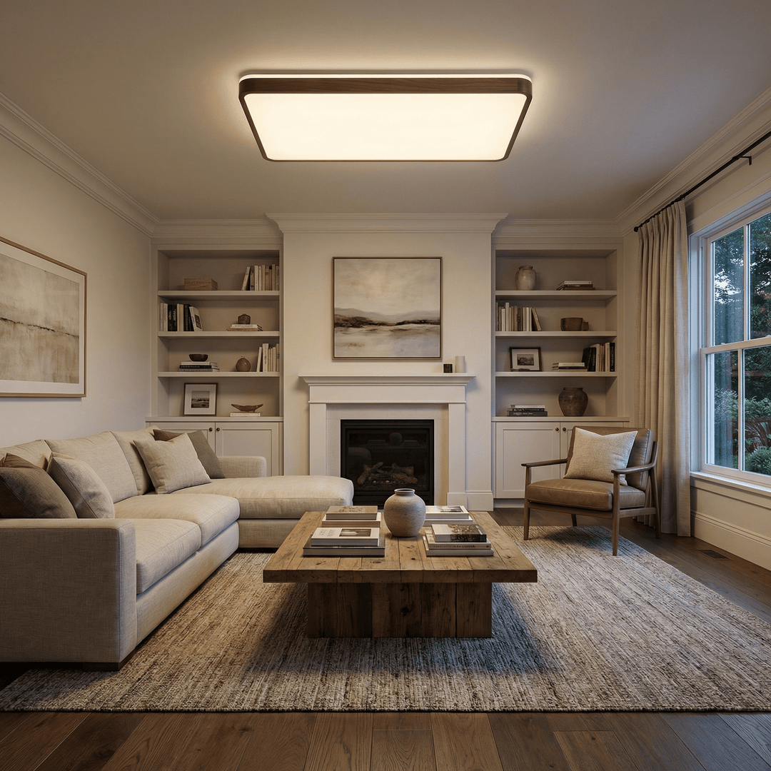 Alder Frame Ceiling Lamp - Vakkerlight