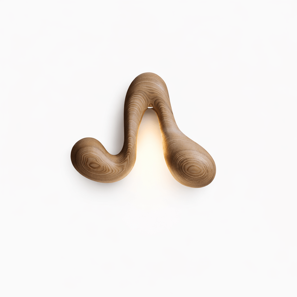 Sera Flow Wood Wall Light - Vakkerlight