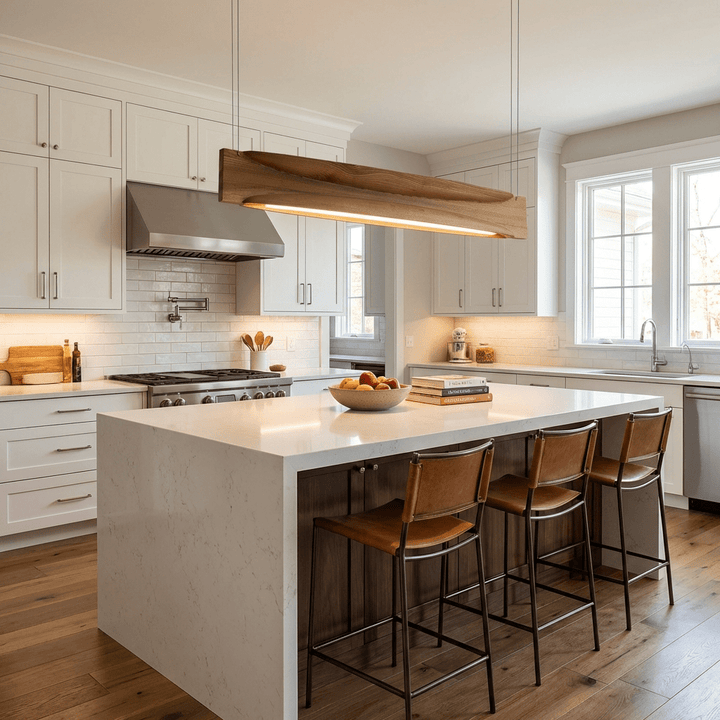 Arcadia Wave Linear Pendant Lamp - Vakkerlight