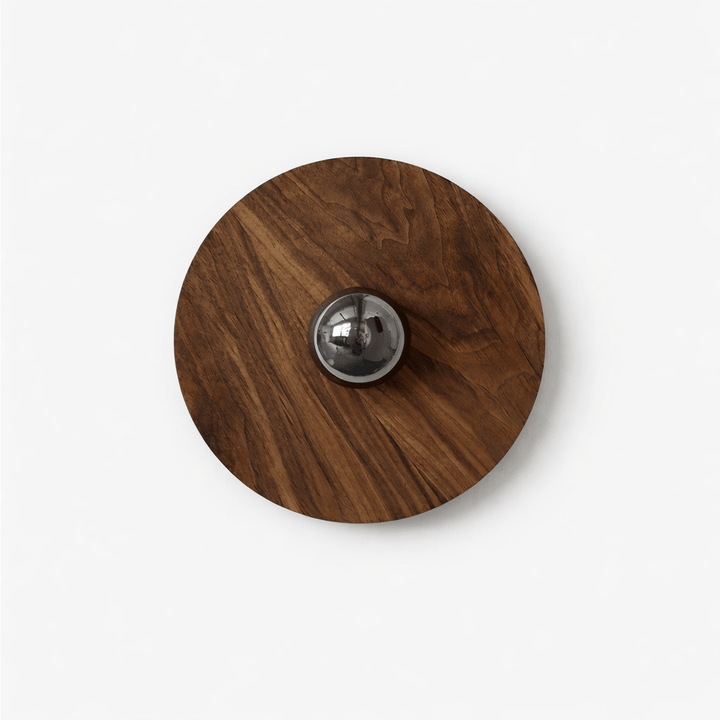 Vireo Wood Disc Wall Light - Vakkerlight