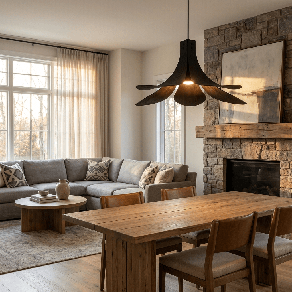 Sylvera Petal Pendant Light - Vakkerlight