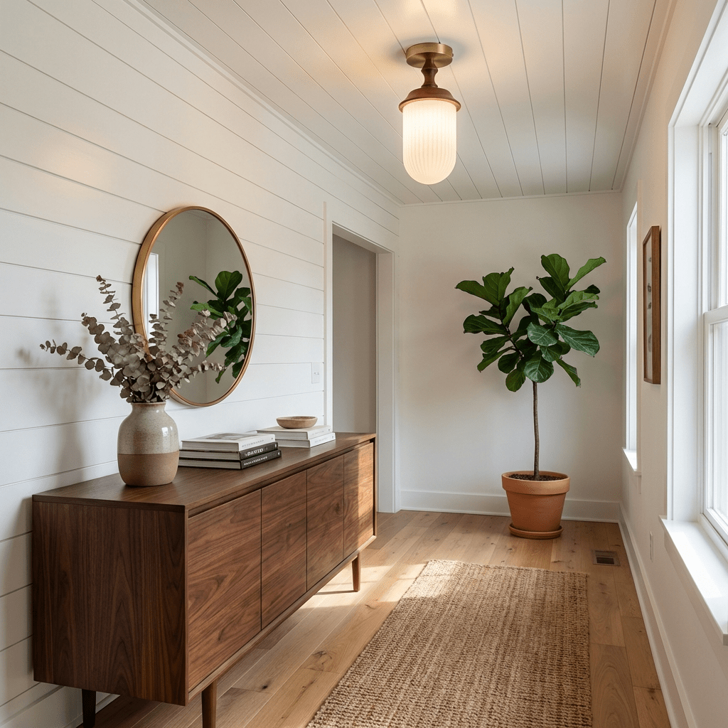 Sylvan Wood Rim Ceiling Lamp - Vakkerlight