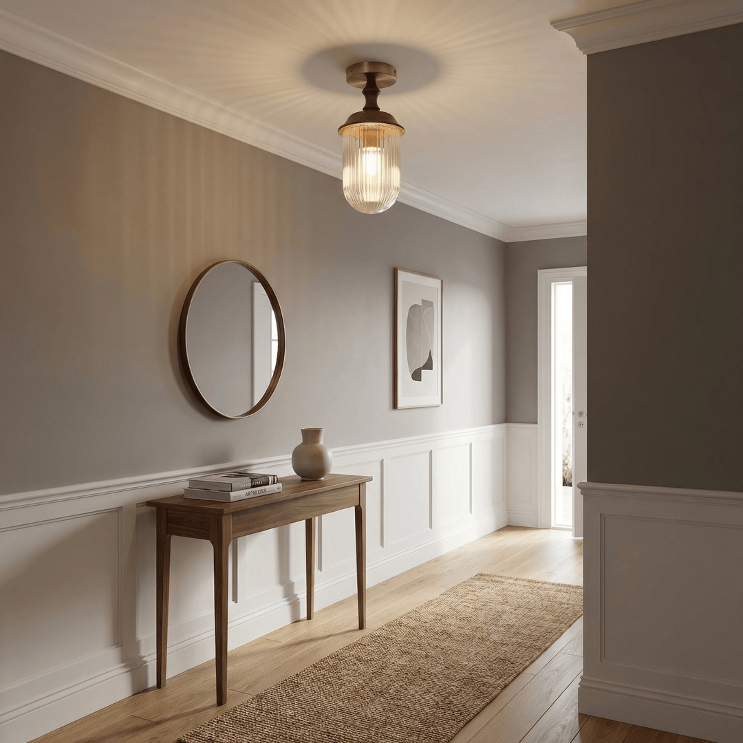 Sylvan Wood Rim Ceiling Lamp - Vakkerlight