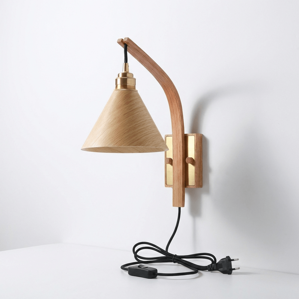 Camber Arc Plug - in Wall Sconce - Vakkerlight