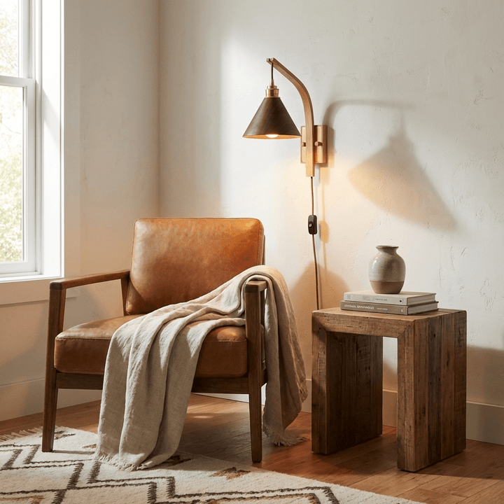 Camber Arc Plug - in Wall Sconce - Vakkerlight