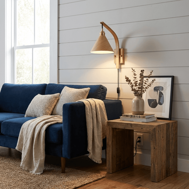 Camber Arc Plug - in Wall Sconce - Vakkerlight