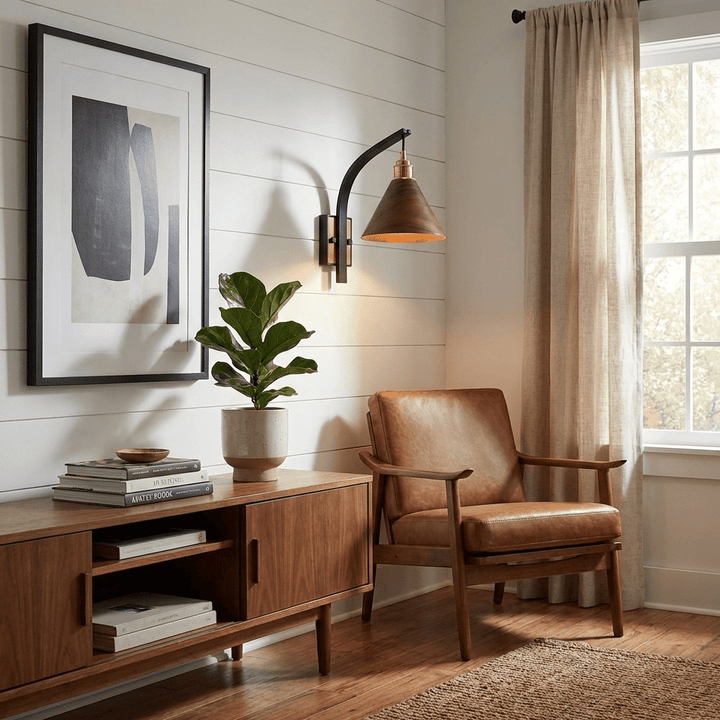 Camber Arc Wall Sconce - Vakkerlight