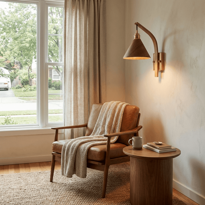 Camber Arc Wall Sconce - Vakkerlight