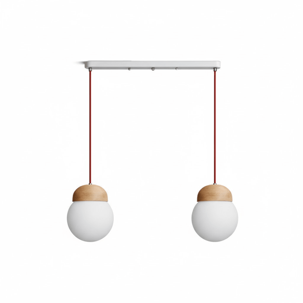 Elowen Fluted Opal Pendant Lamp - Vakkerlight