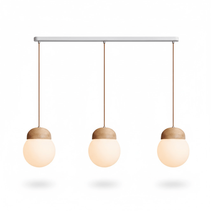 Elowen Fluted Opal Pendant Lamp - Vakkerlight