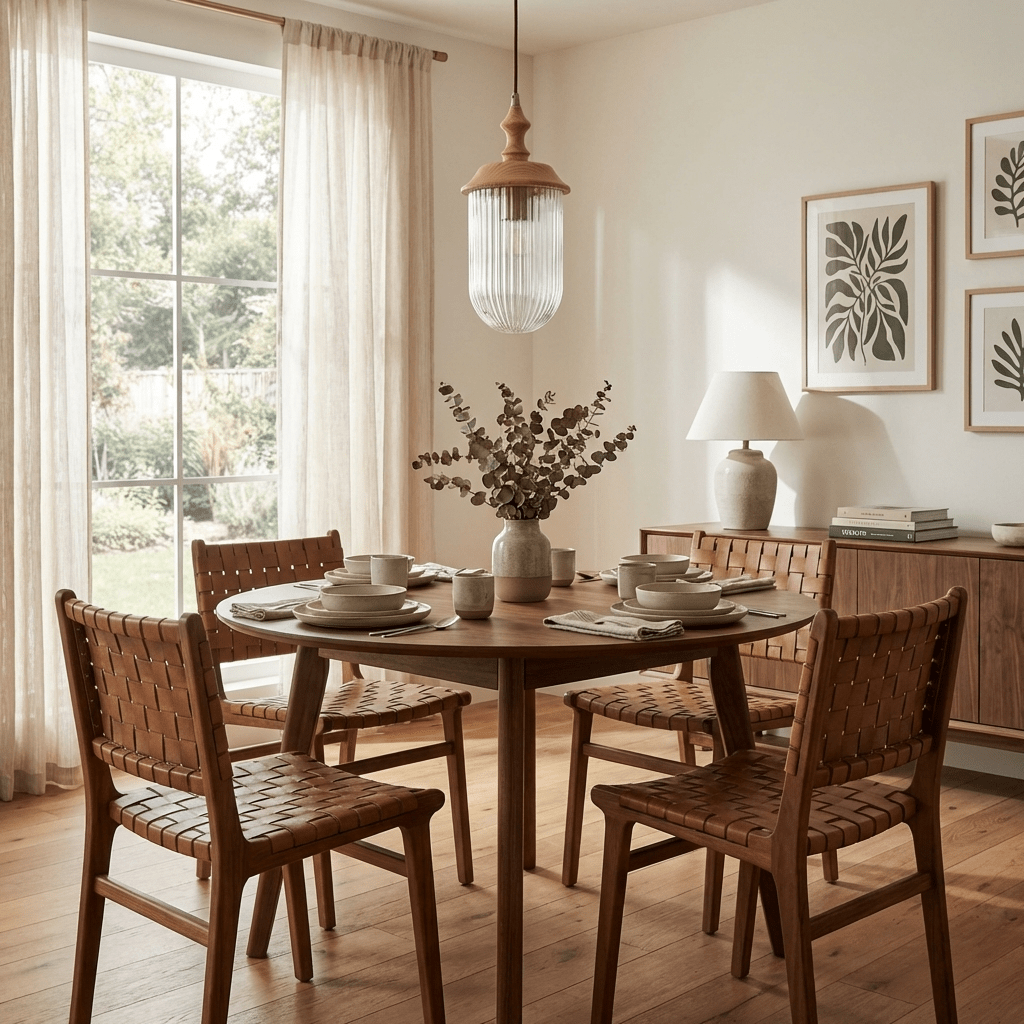 Solas Ribbed Glass Pendant Lamp - Vakkerlight