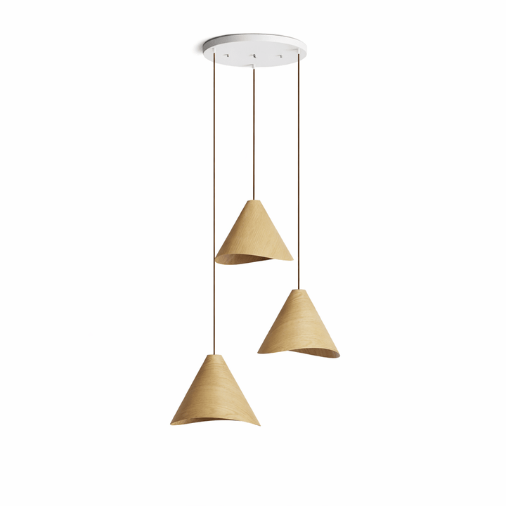 Vela Wood Pendant Light - Vakkerlight
