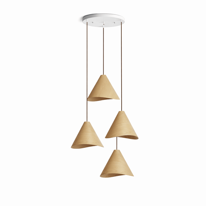 Vela Wood Pendant Light - Vakkerlight