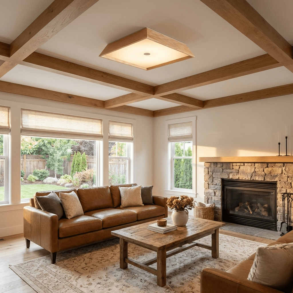 Lumo Wood Ceiling Light - Vakkerlight