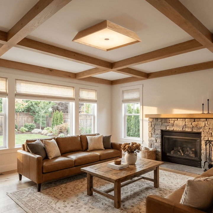 Lumo Wood Ceiling Light - Vakkerlight