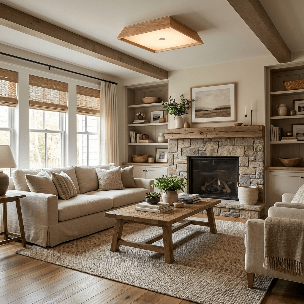 Lumo Wood Ceiling Light - Vakkerlight