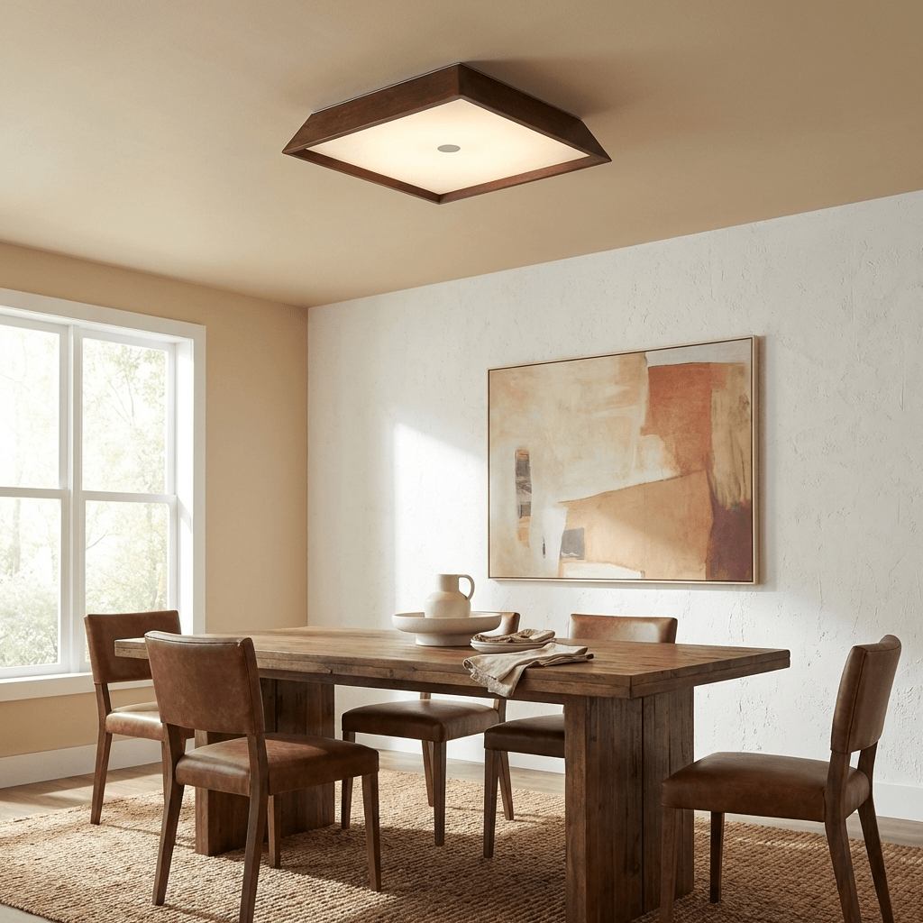Lumo Wood Ceiling Light - Vakkerlight