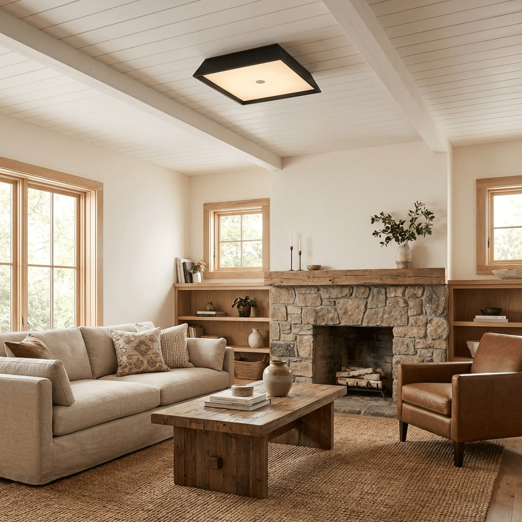 Lumo Wood Ceiling Light - Vakkerlight