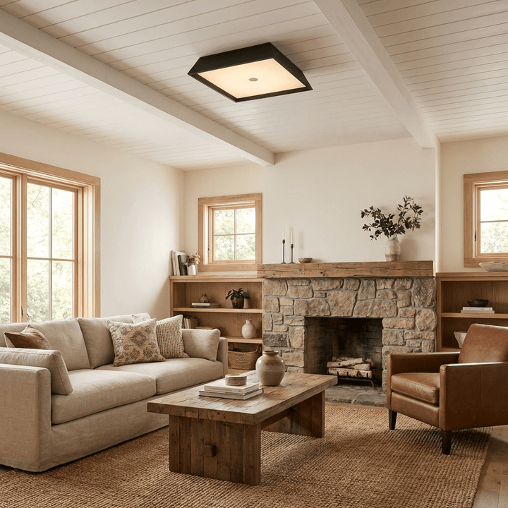 Lumo Wood Ceiling Light - Vakkerlight