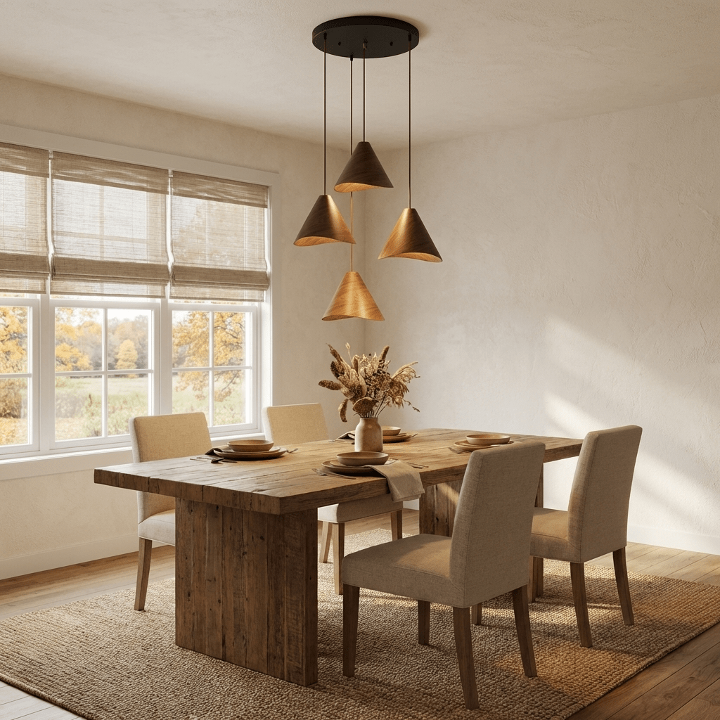 Vela Wood Pendant Light - Vakkerlight