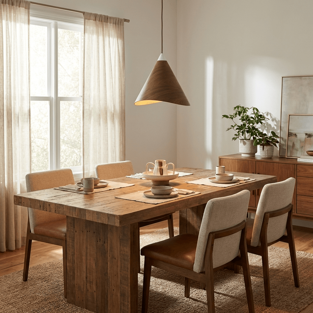 Vela Wood Pendant Light - Vakkerlight