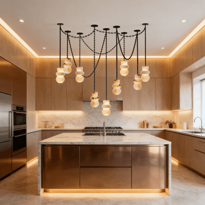 Orba Chain Chandelier - Vakkerlight