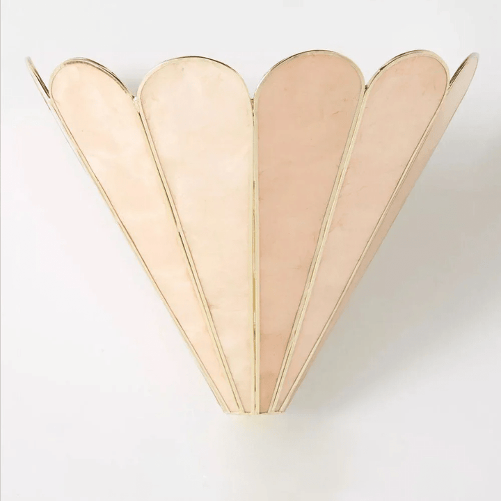 Mica Shell Petal Wall Lamp - Vakkerlight