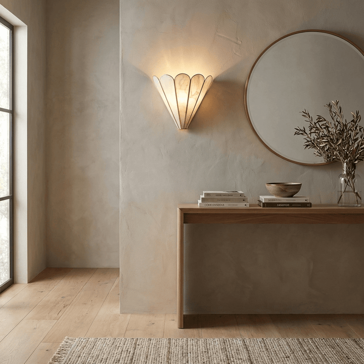 Mica Shell Petal Wall Lamp - Vakkerlight