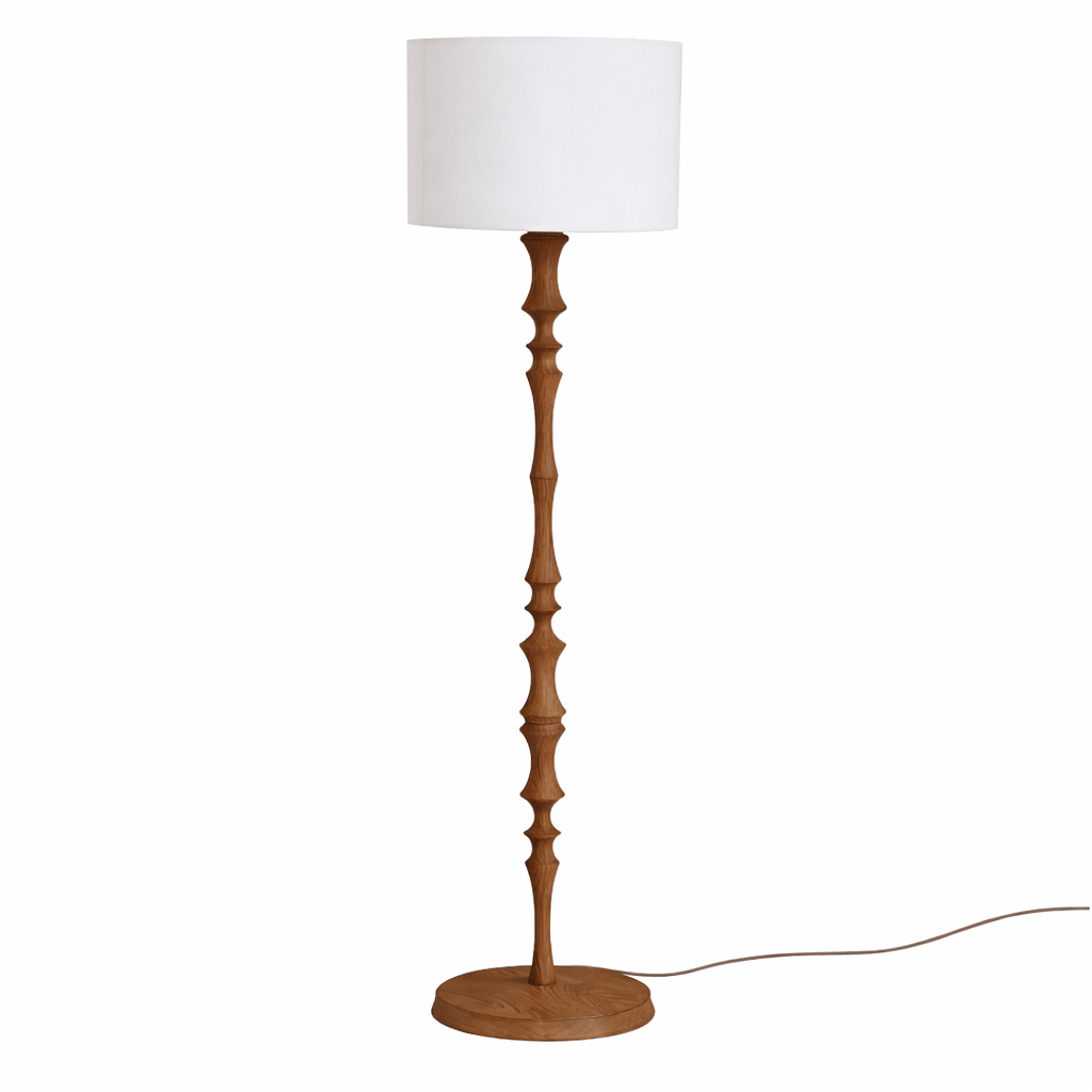 Elowen Wood Floor Lamp - Vakkerlight