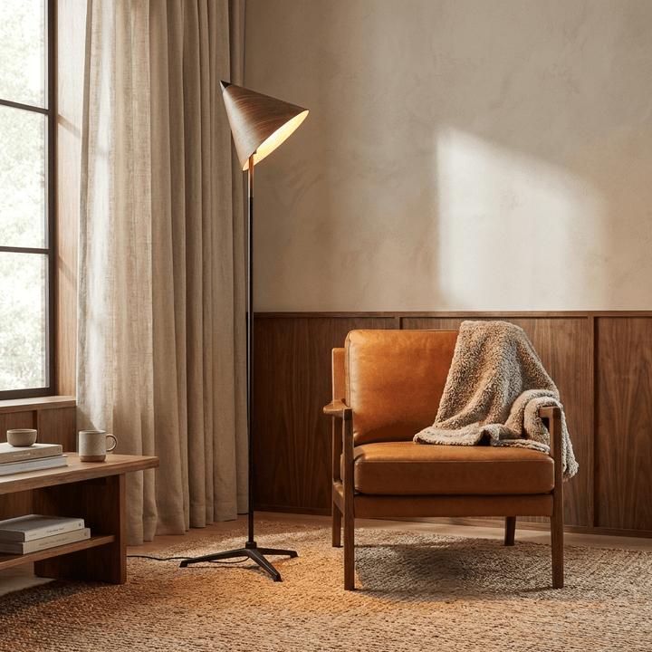 Vero Wood Floor Lamp - Vakkerlight