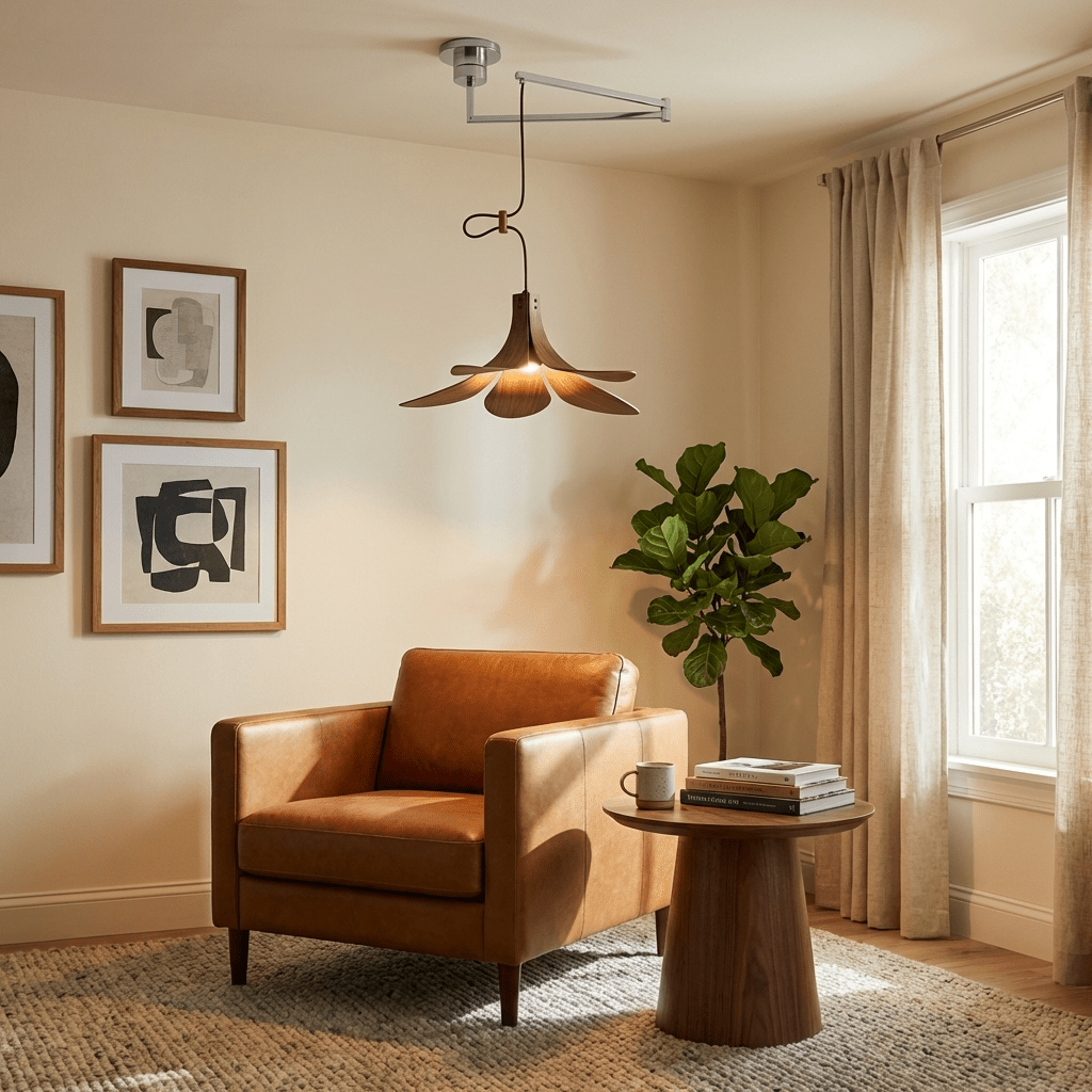 Axion Swing Pendant Lamp - Vakkerlight