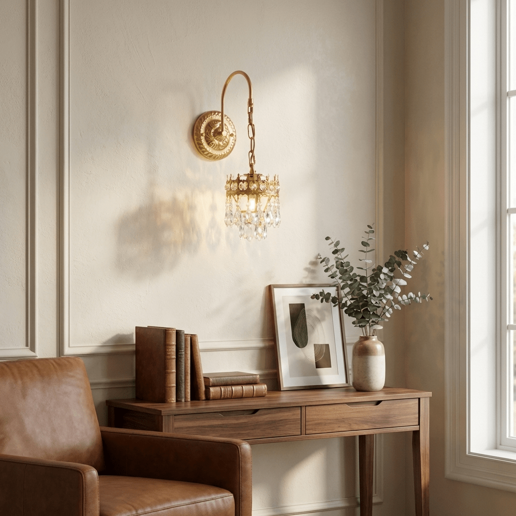 Crystal Crown Sconce - Vakkerlight