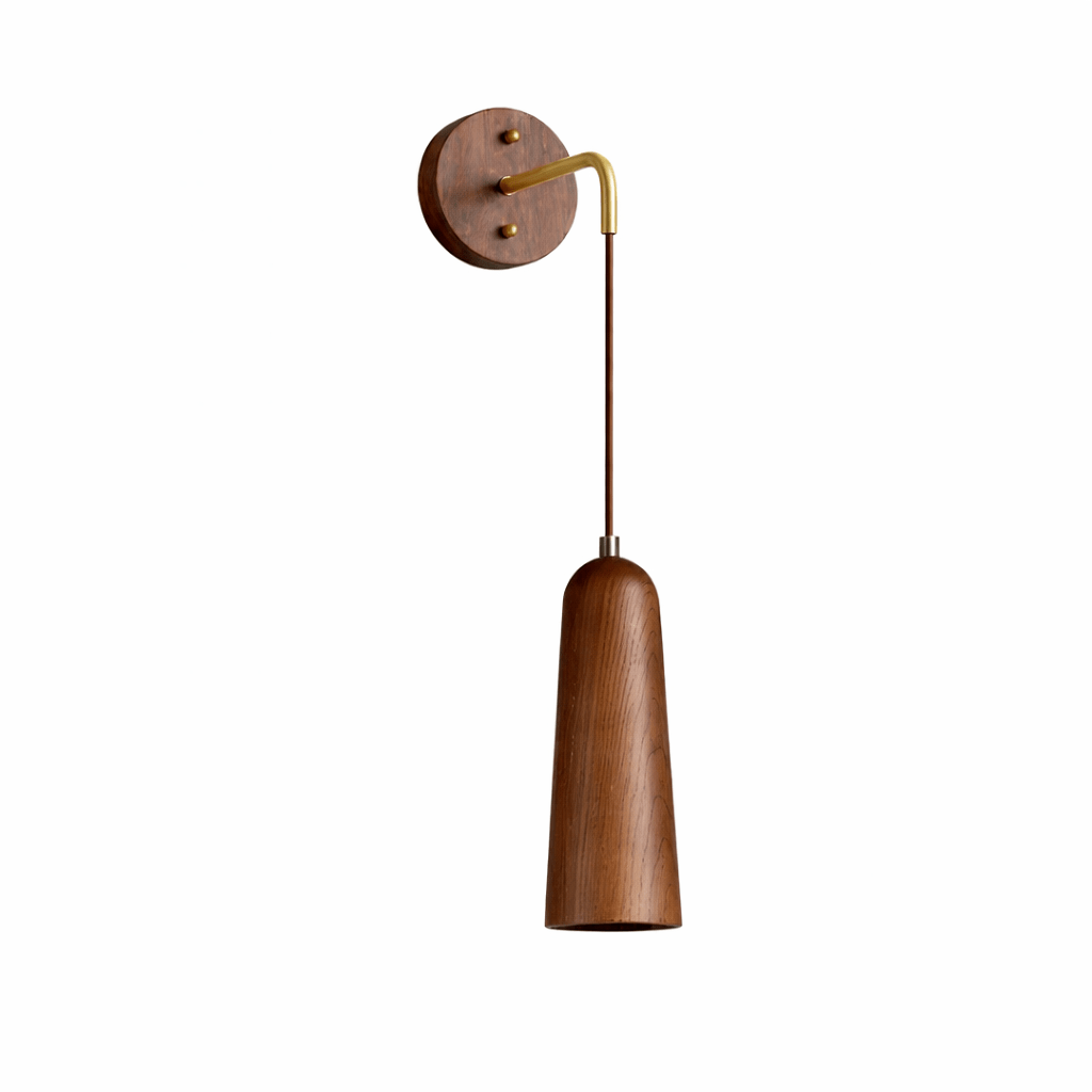 Norvyn Wood Drop Wall Lamp - Vakkerlight