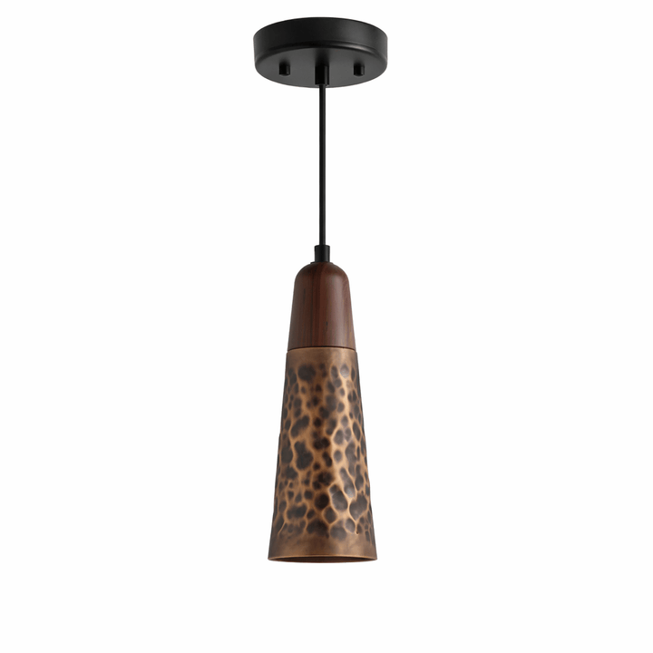 Dravik Hammered Brass Pendant Collection - Vakkerlight